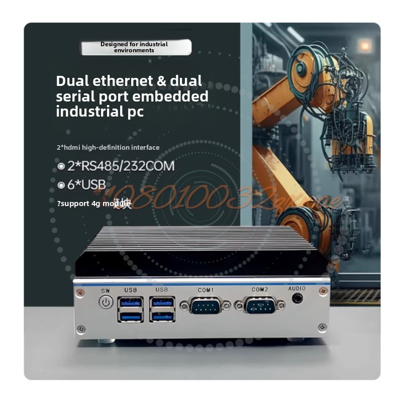 Mini Industrial PC - Quad-Core - Fanless Industrial Pc Rs485 Core I7 ulasan dan harga
