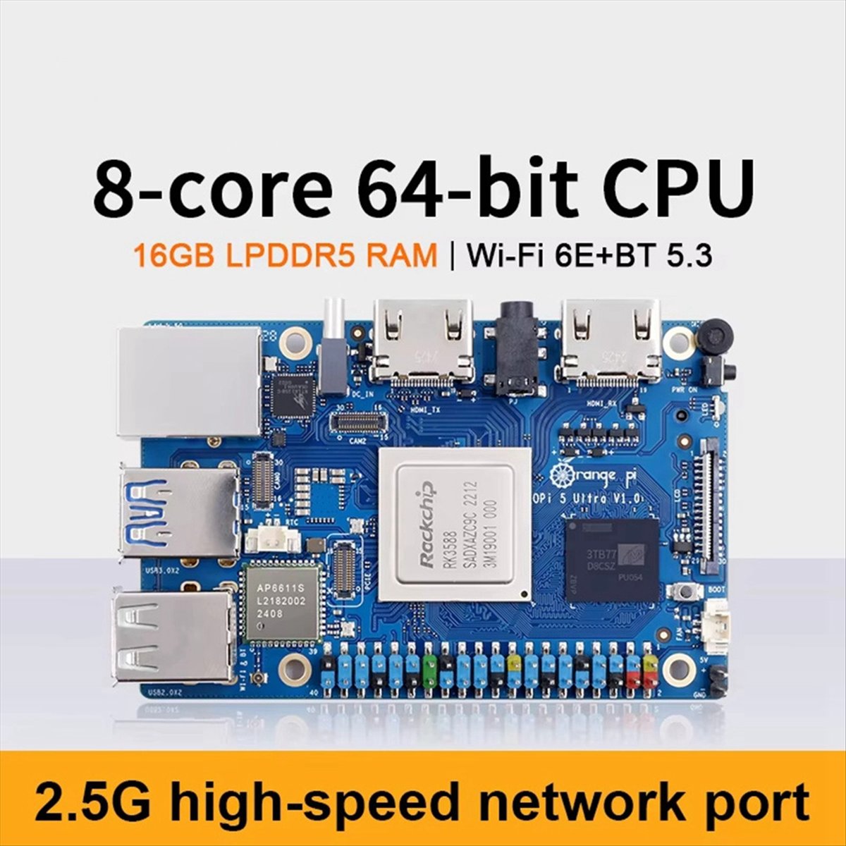 DT75BG For 5 Ultra Development - Rockchip Rk3588 Development Board ulasan dan harga