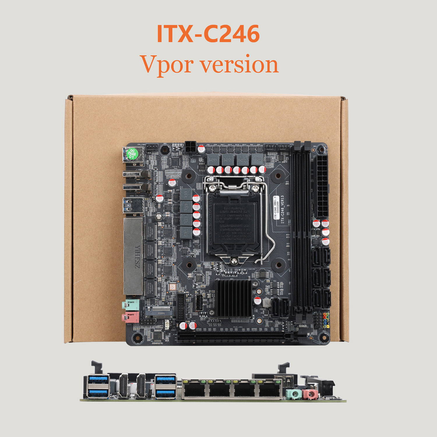 LGA1151 C246 Vpro NAS Motherbo - Nas Motherboard 8 Sata Mini Itx ulasan dan harga